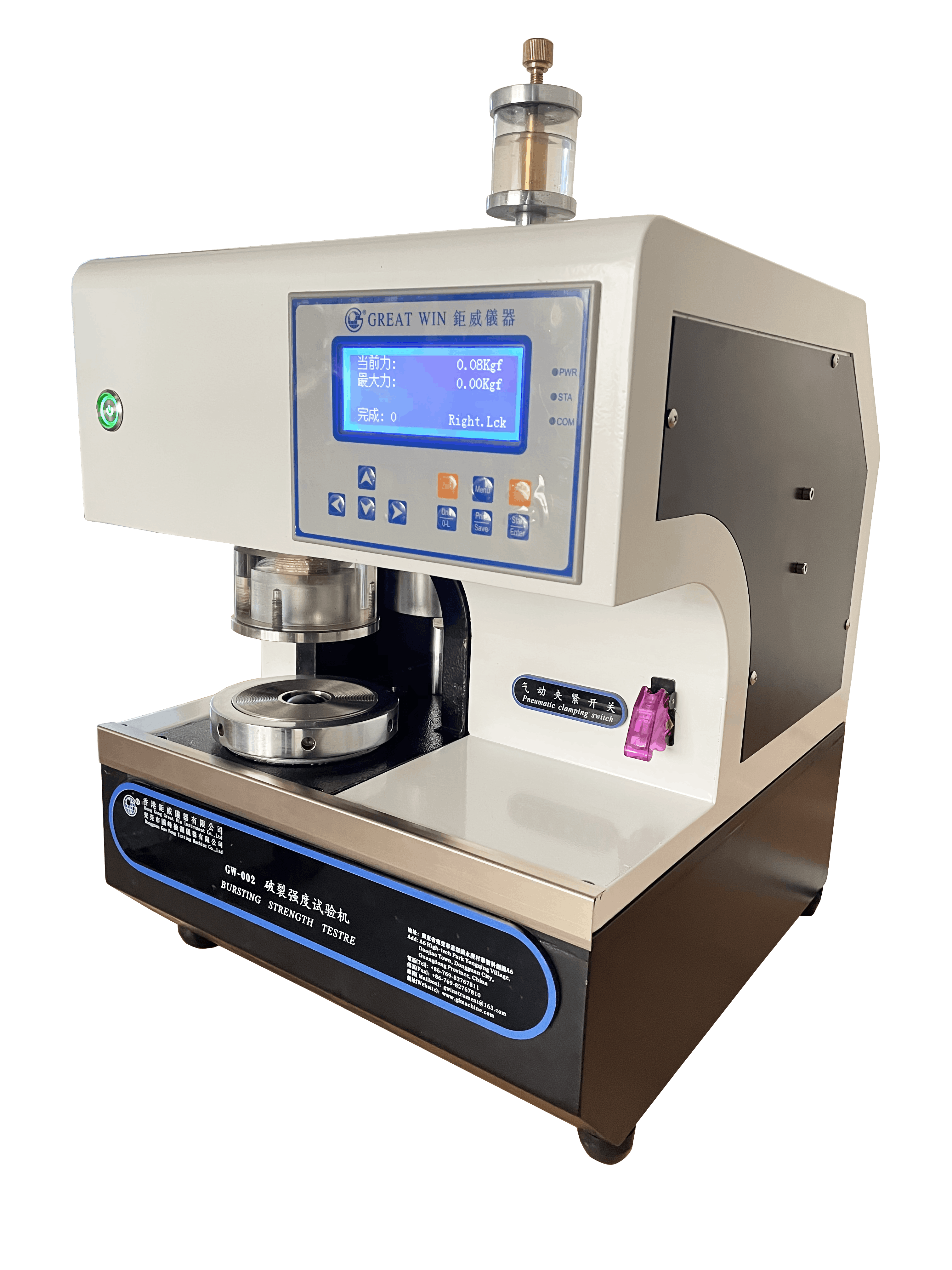 M&aacute;quina de prueba de resistencia al estallido neum&aacute;tica GW-002.jpg