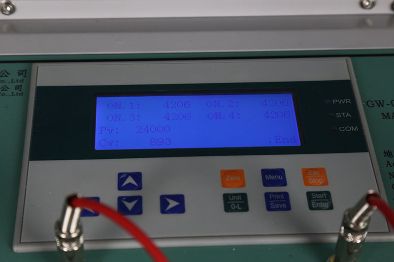 Máquina de prueba de cuero impermeable digital para laboratorio