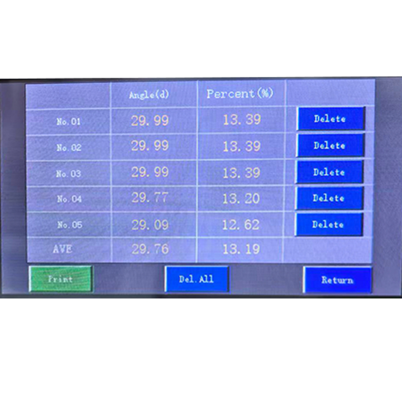 Probador de impacto de rebote de caucho de laboratorio