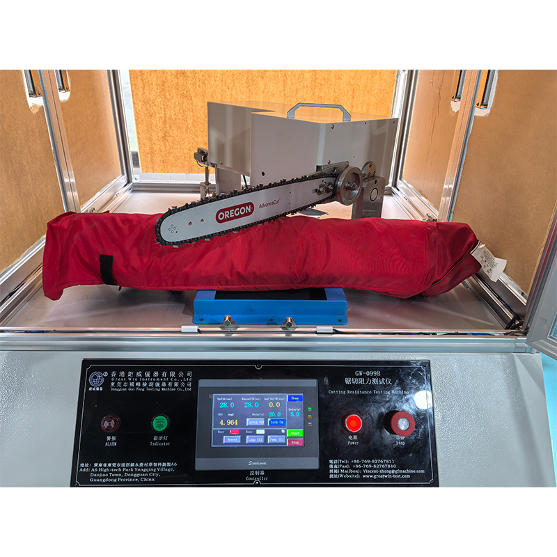 Probador automático de resistencia al corte para materiales protectores