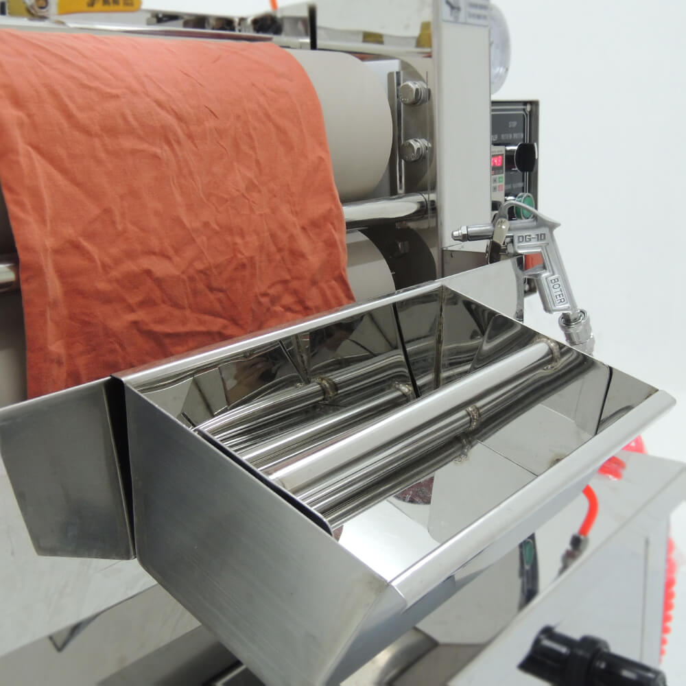 Padding Mangle Machine Laboratory Dyeing Padder para textiles