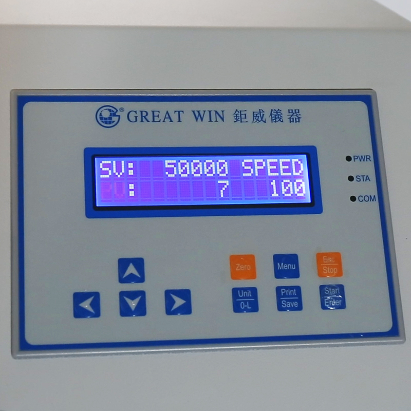 Máquina de pruebas de cuero electrónica electrónica LCD