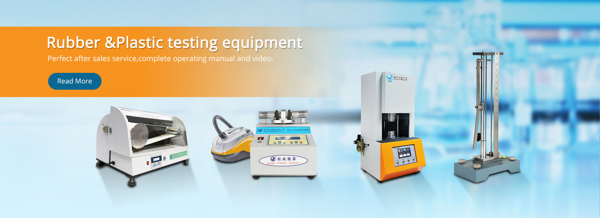 Rubber &Plastic testing equipment