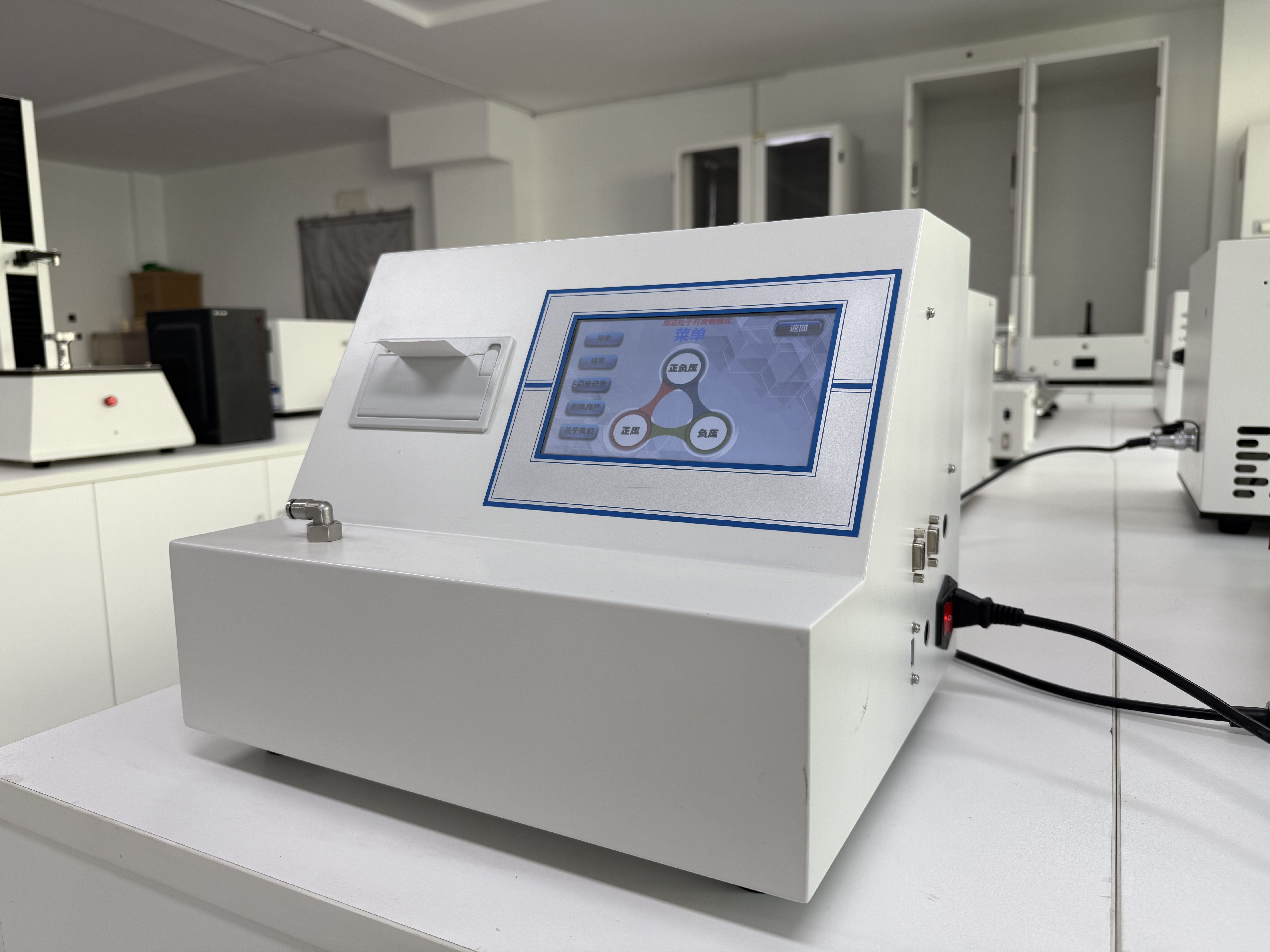 Probador de fugas de aire de jeringa médica | Probador de estanqueidad a presión negativa según ISO 7886-1